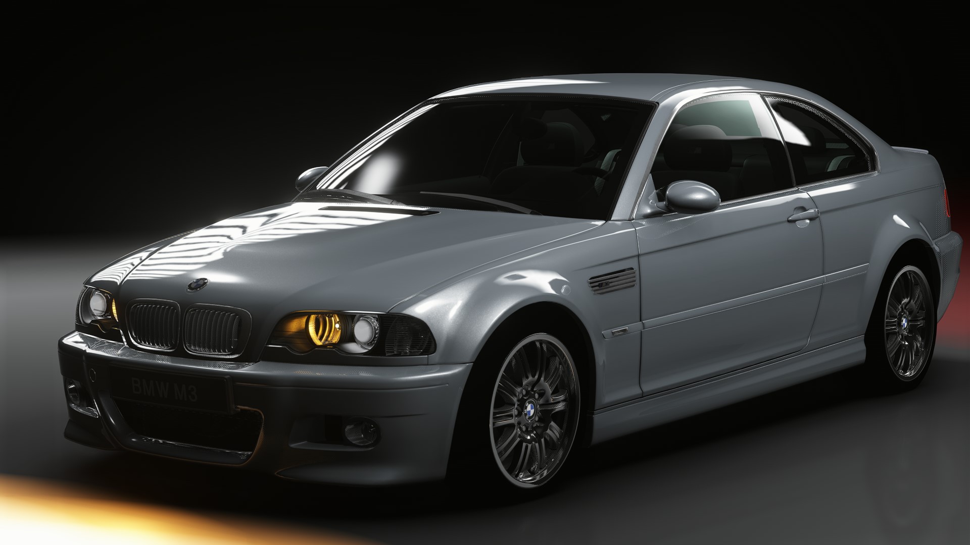 BMW M3 (E46), skin mineral_grey
