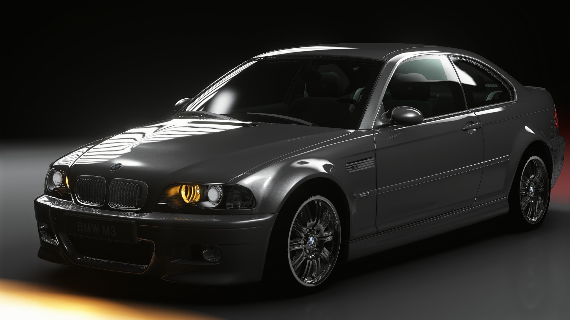 BMW M3 (E46) tweaked, skin black_sapphire