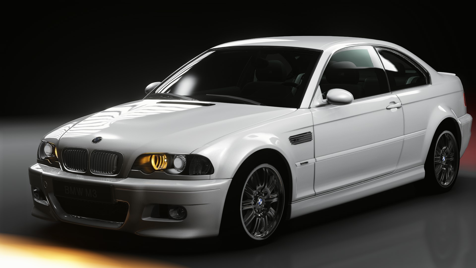 BMW M3 (E46) tweaked, skin white