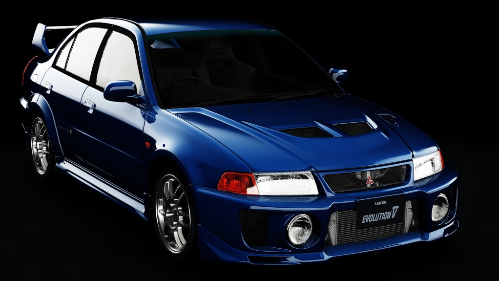 Mitsubishi Lancer Evolution V GSR, skin 05_blue_mica