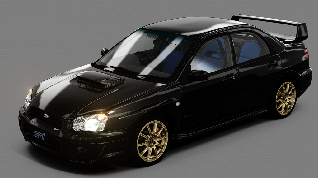 Subaru Impreza Sedan WRX STi (GDB-E), skin Black_pearl