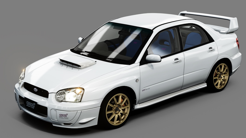 Subaru Impreza Sedan WRX STi (GDB-E), skin Pure_White