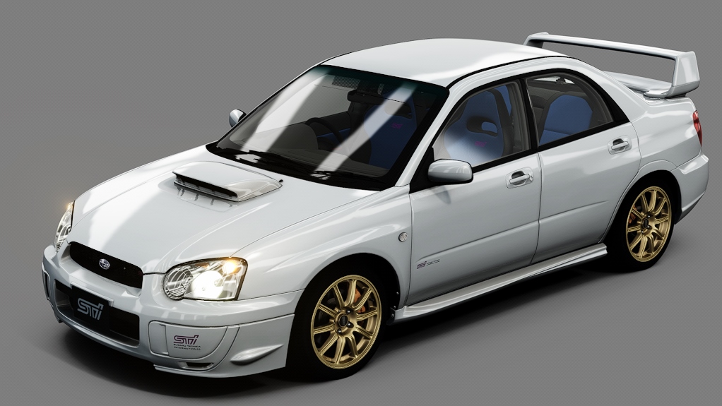 Subaru Impreza Sedan WRX STi (GDB-E), skin Royal_Silver