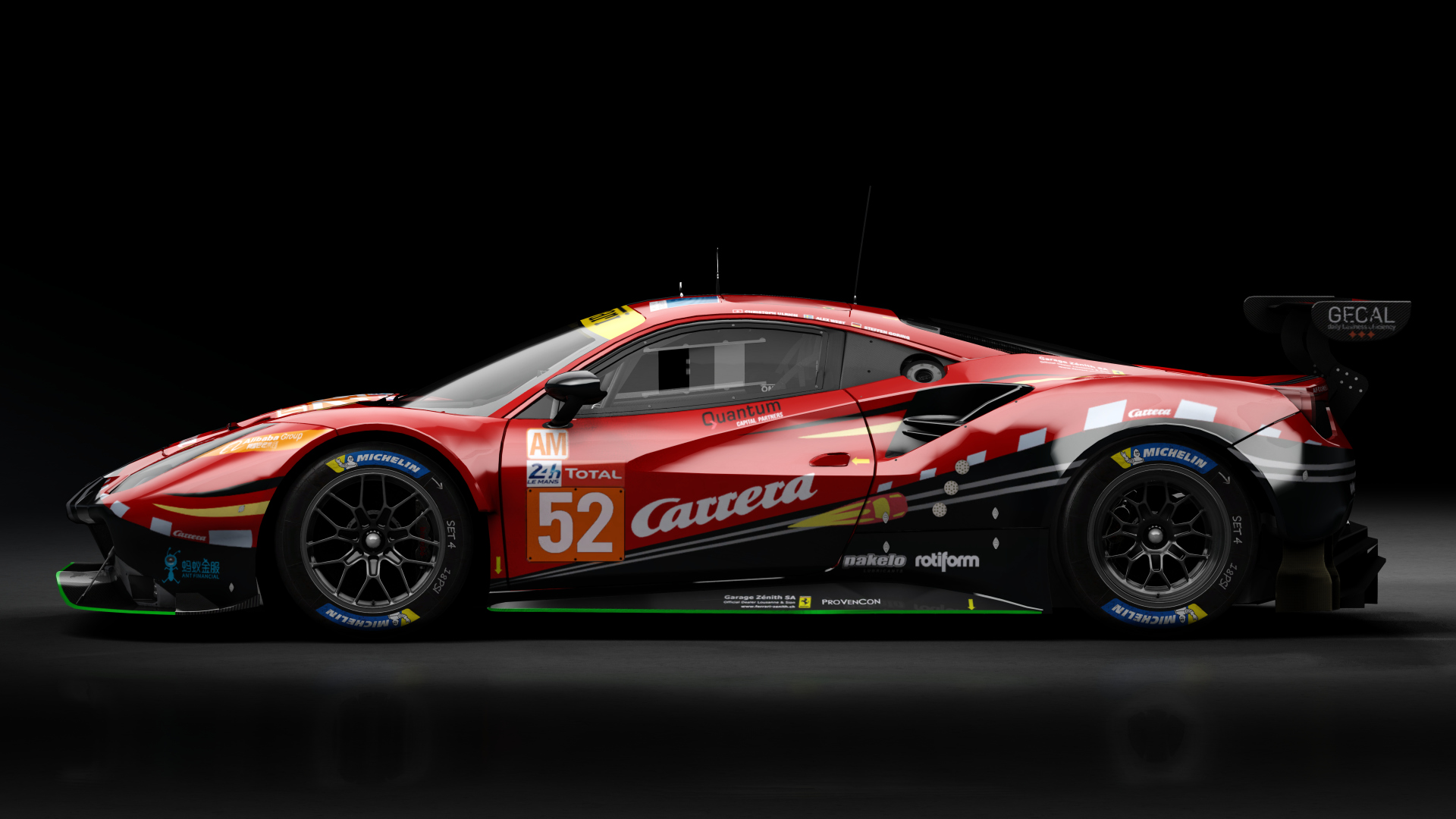 2018 Ferrari 488 GTE Evo Le Mans Spec CRC-Tune, skin 2020 #52 AF Corse LM24