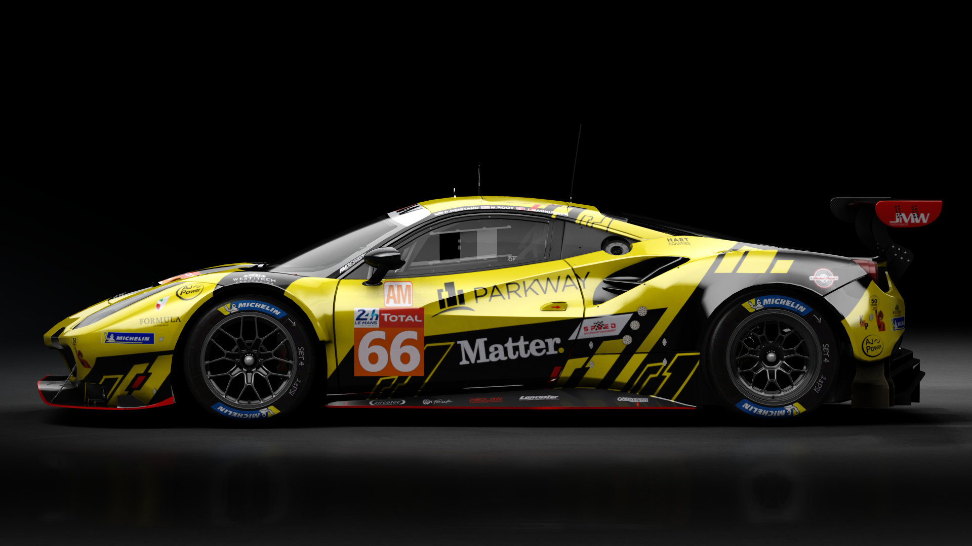 2018 Ferrari 488 GTE Evo Le Mans Spec CRC-Tune, skin 2020 #66 JMW Motorsport LM24