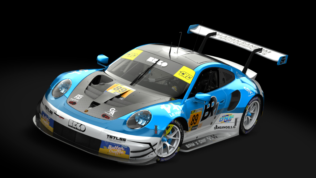 2018 Porsche 911 RSR GTE CRC-Tune, skin 2024 #89  BRM x DNF