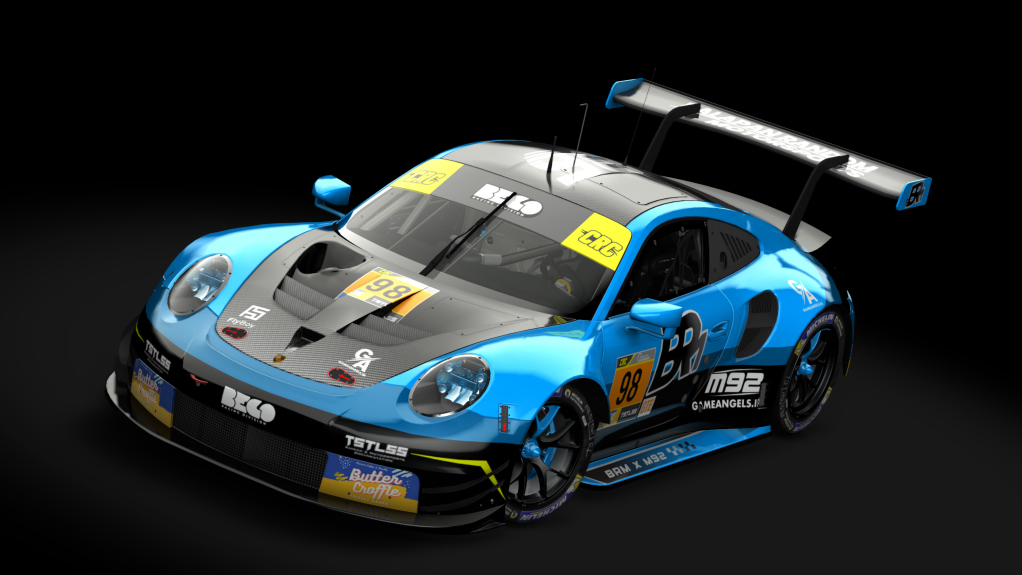 2018 Porsche 911 RSR GTE CRC-Tune, skin 2024 #98  BRM x M92