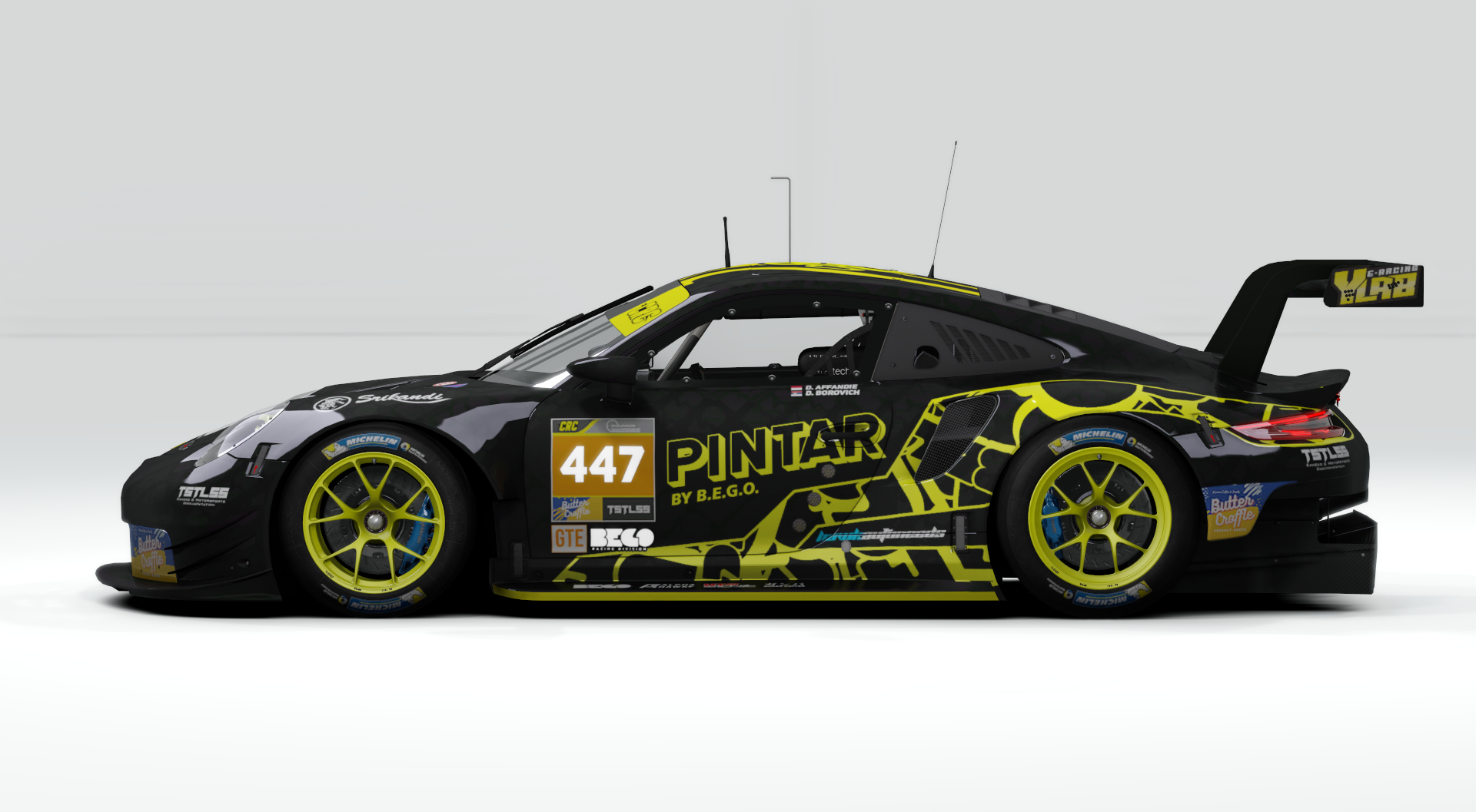 2018 Porsche 911 RSR GTE CRC-Tune, skin 447_pintarbybego