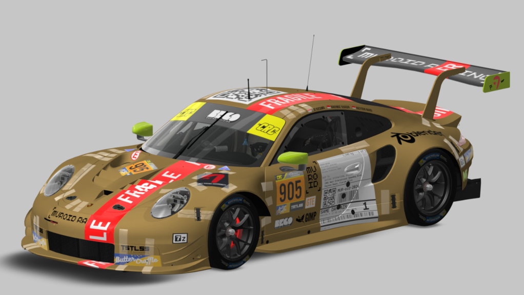 2018 Porsche 911 RSR GTE CRC-Tune, skin 905_Muroid Racing