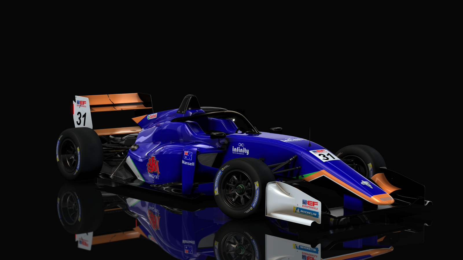 Dallara 320, skin 2021EFO 31 Christian Mansell