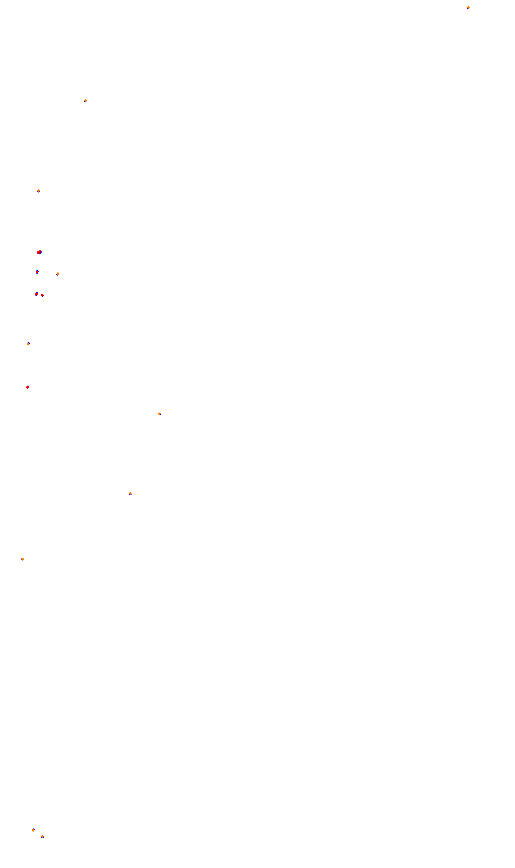 Monza collisions