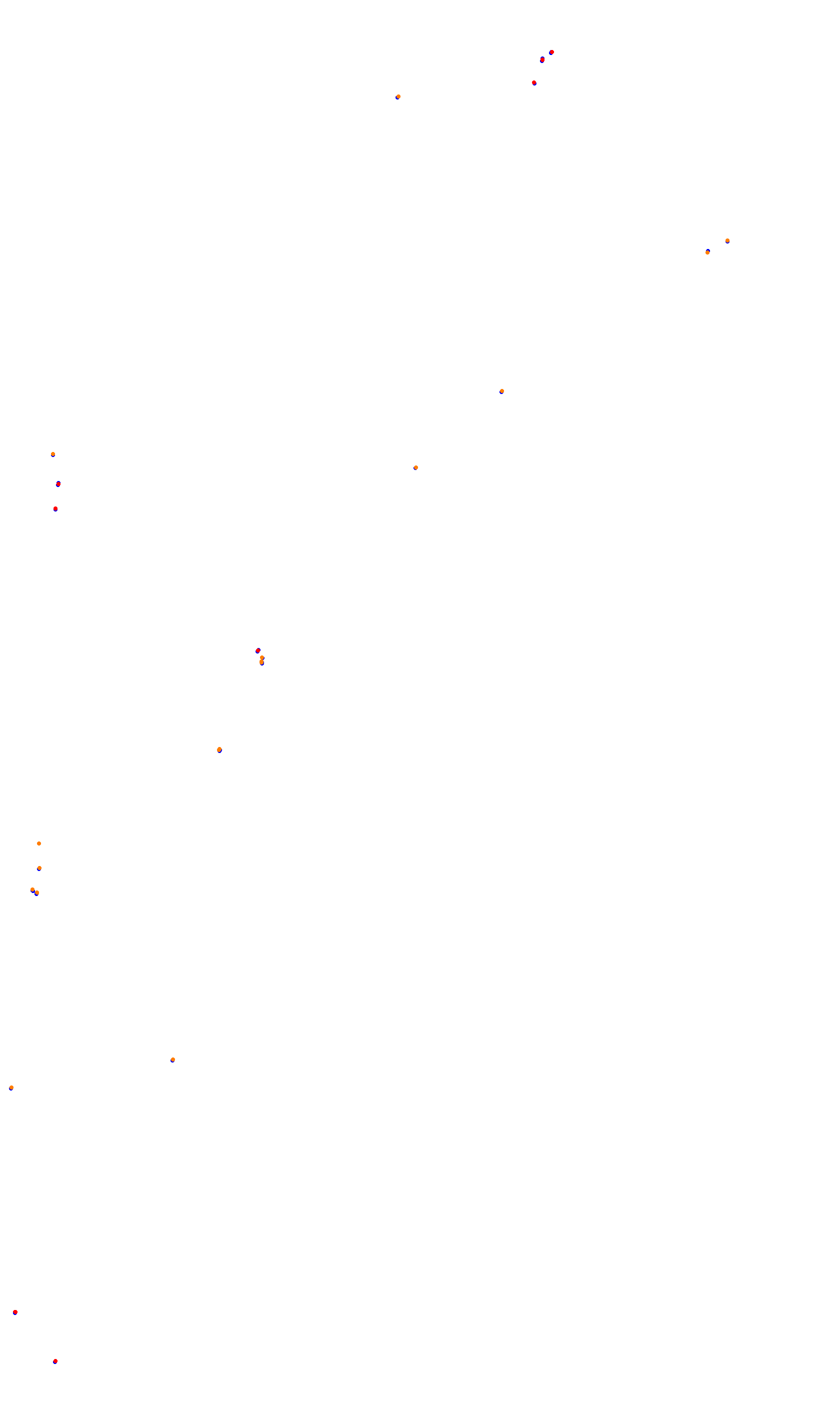 Monza collisions