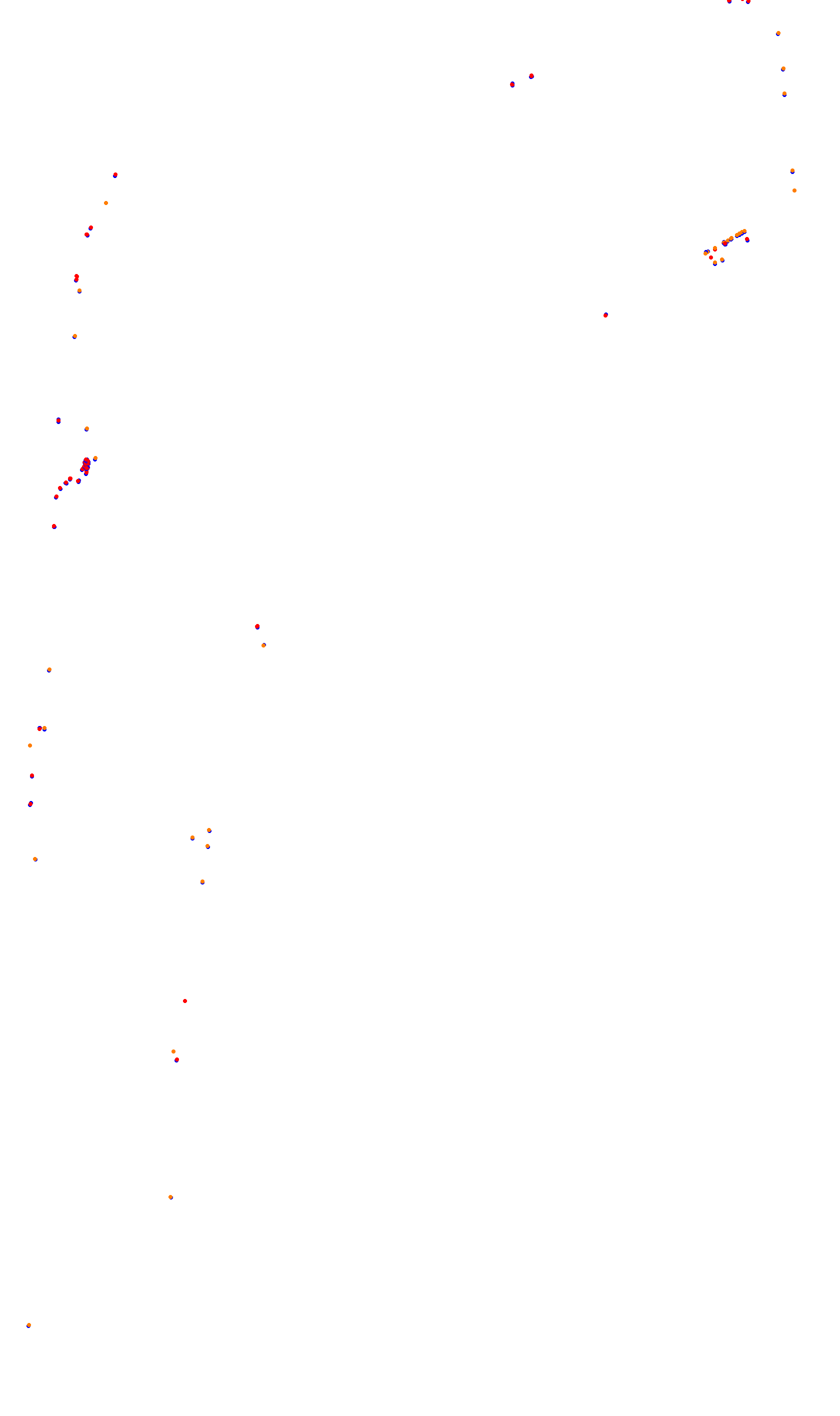 Monza collisions