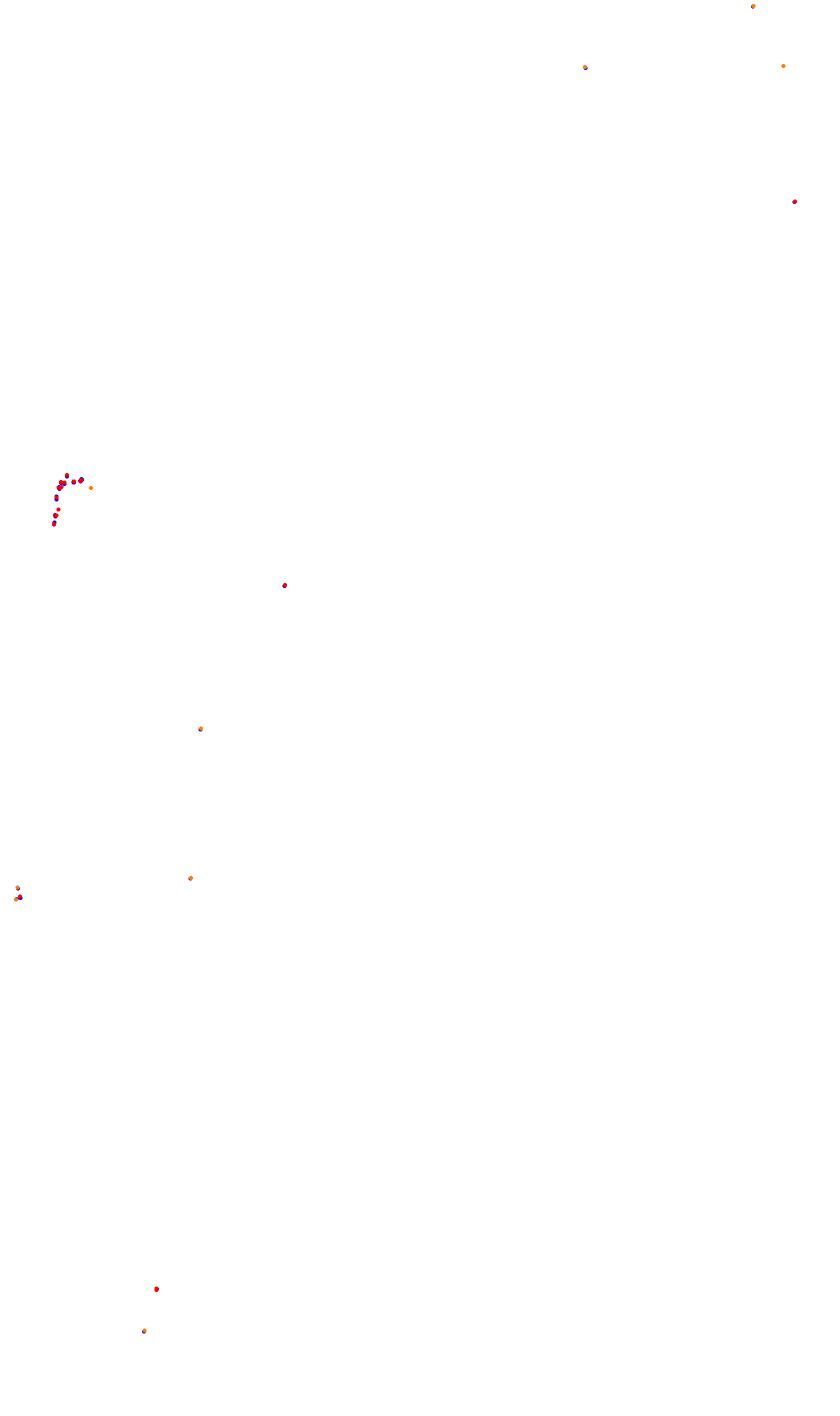 Monza collisions