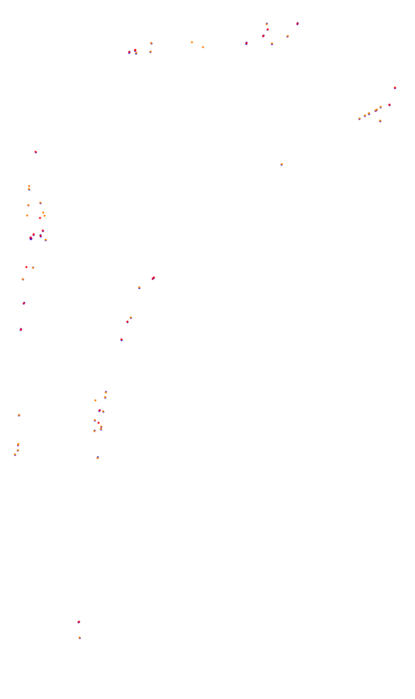 Monza collisions