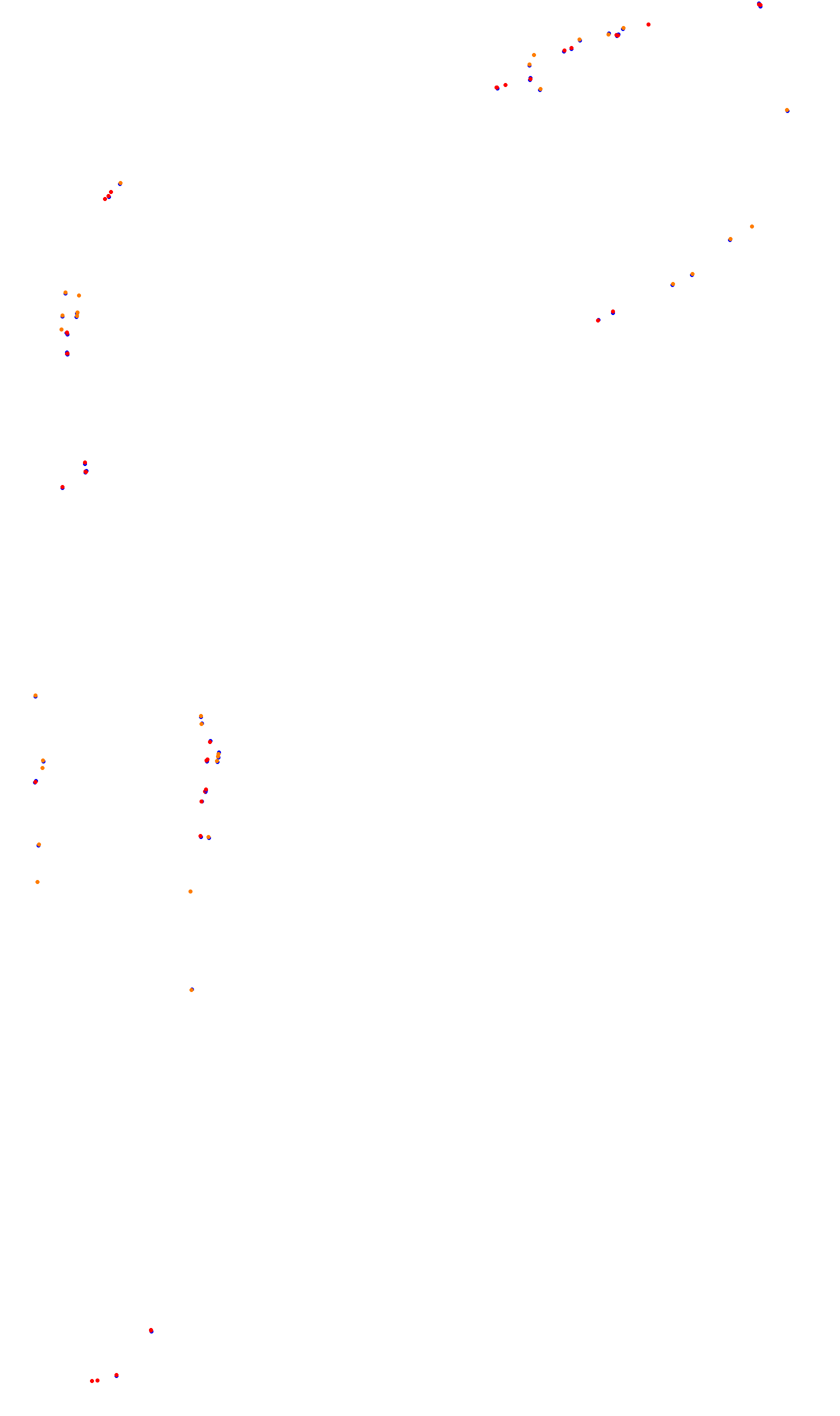 Monza collisions