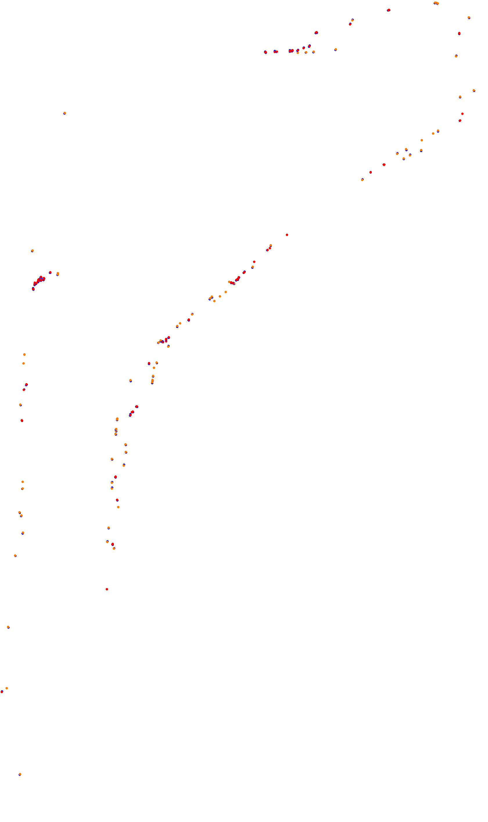 Monza collisions