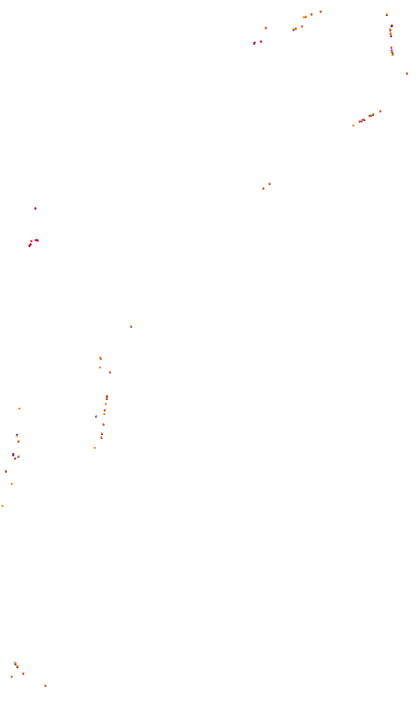 Monza collisions