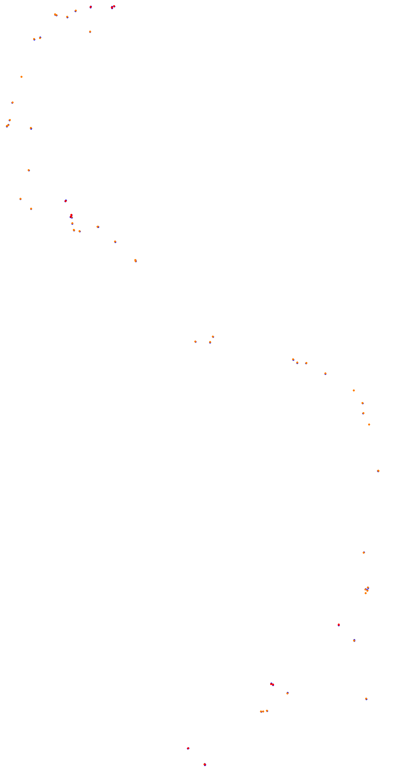 EK Tsukuba Real Inbound collisions