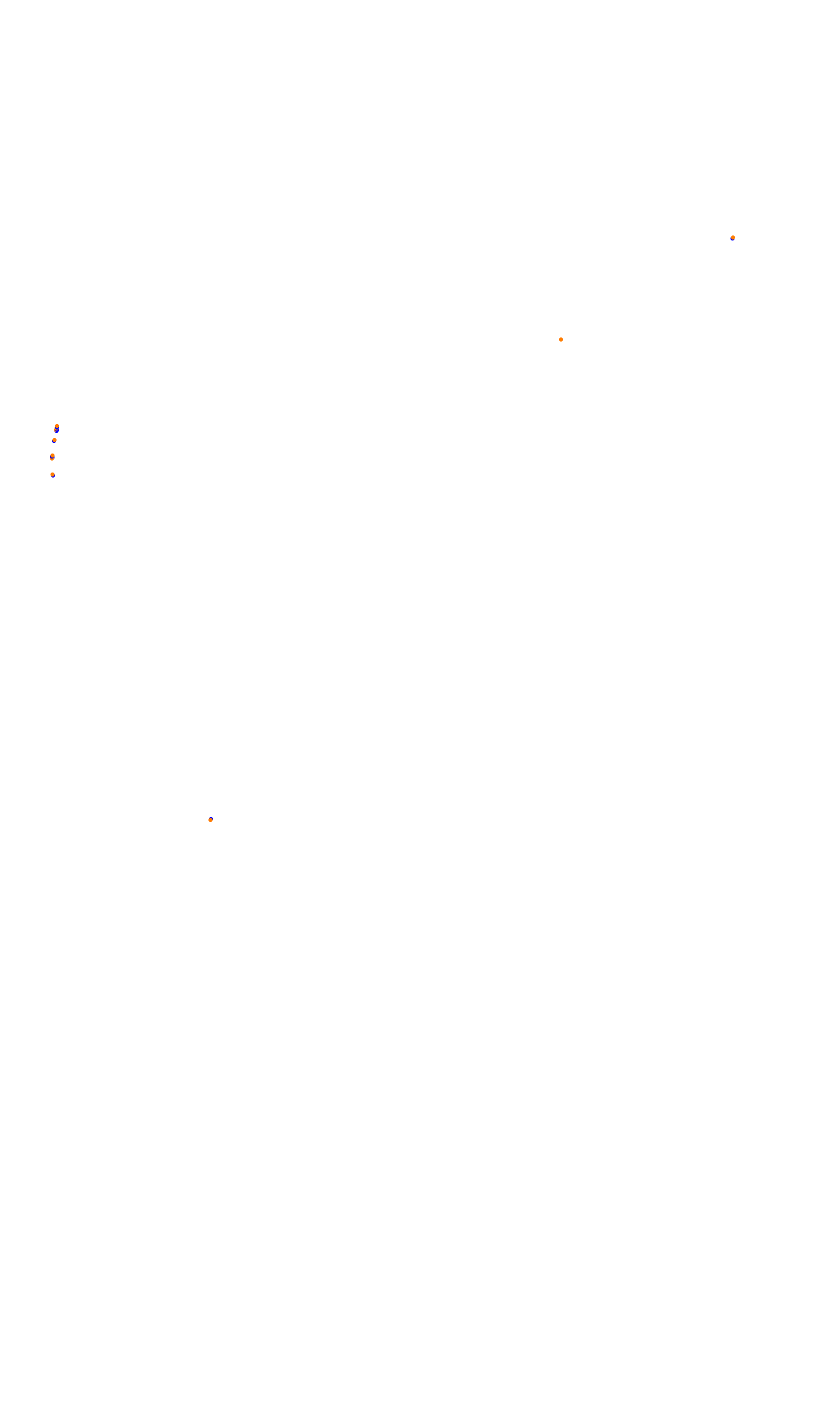 Monza collisions