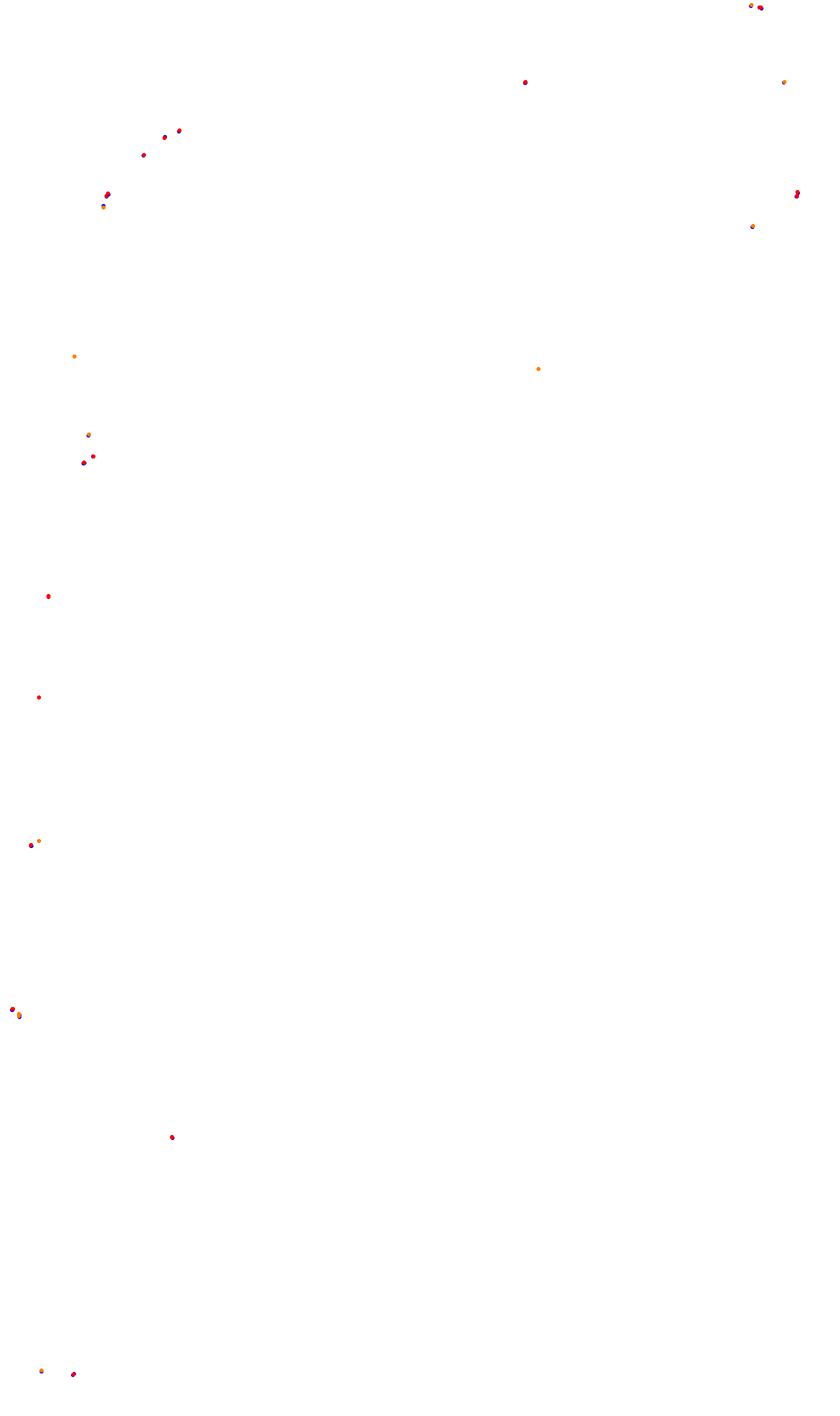 Monza collisions