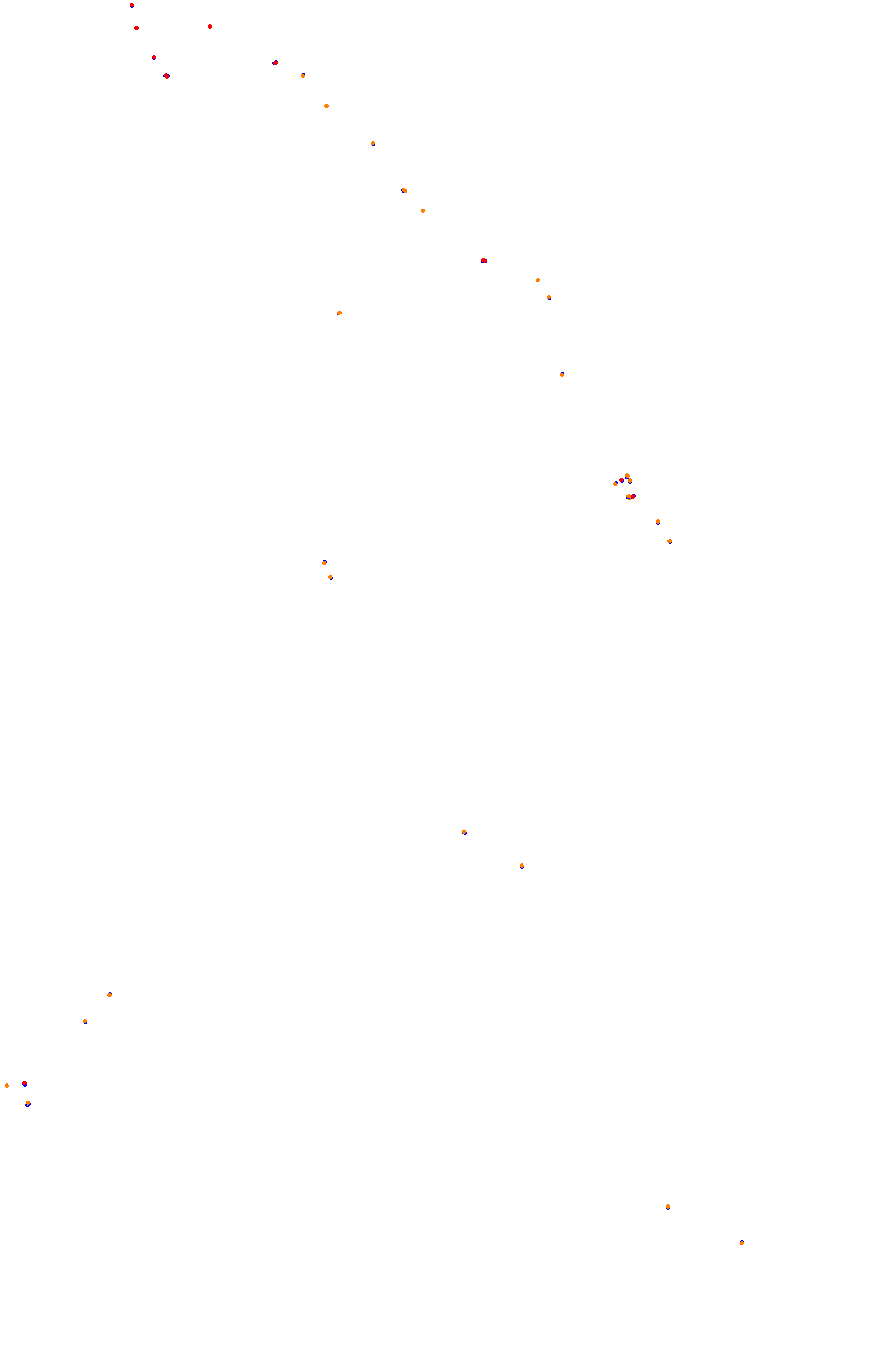 Spa OSRW collisions