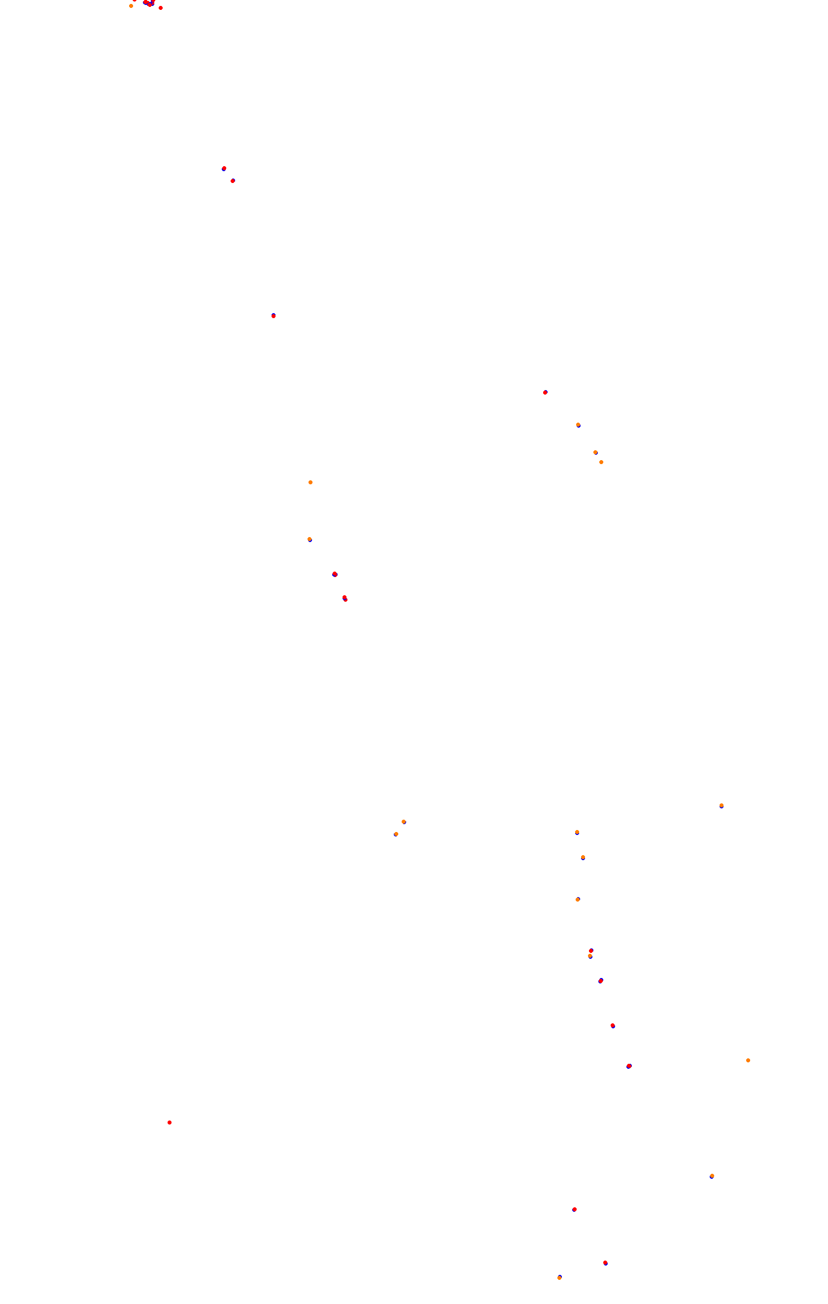 Spa OSRW collisions