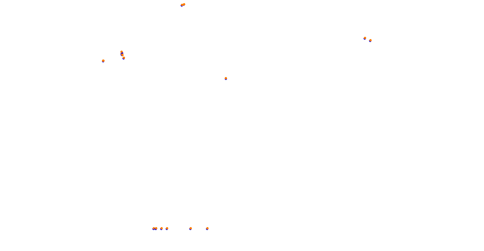 Daytona Road Course collisions