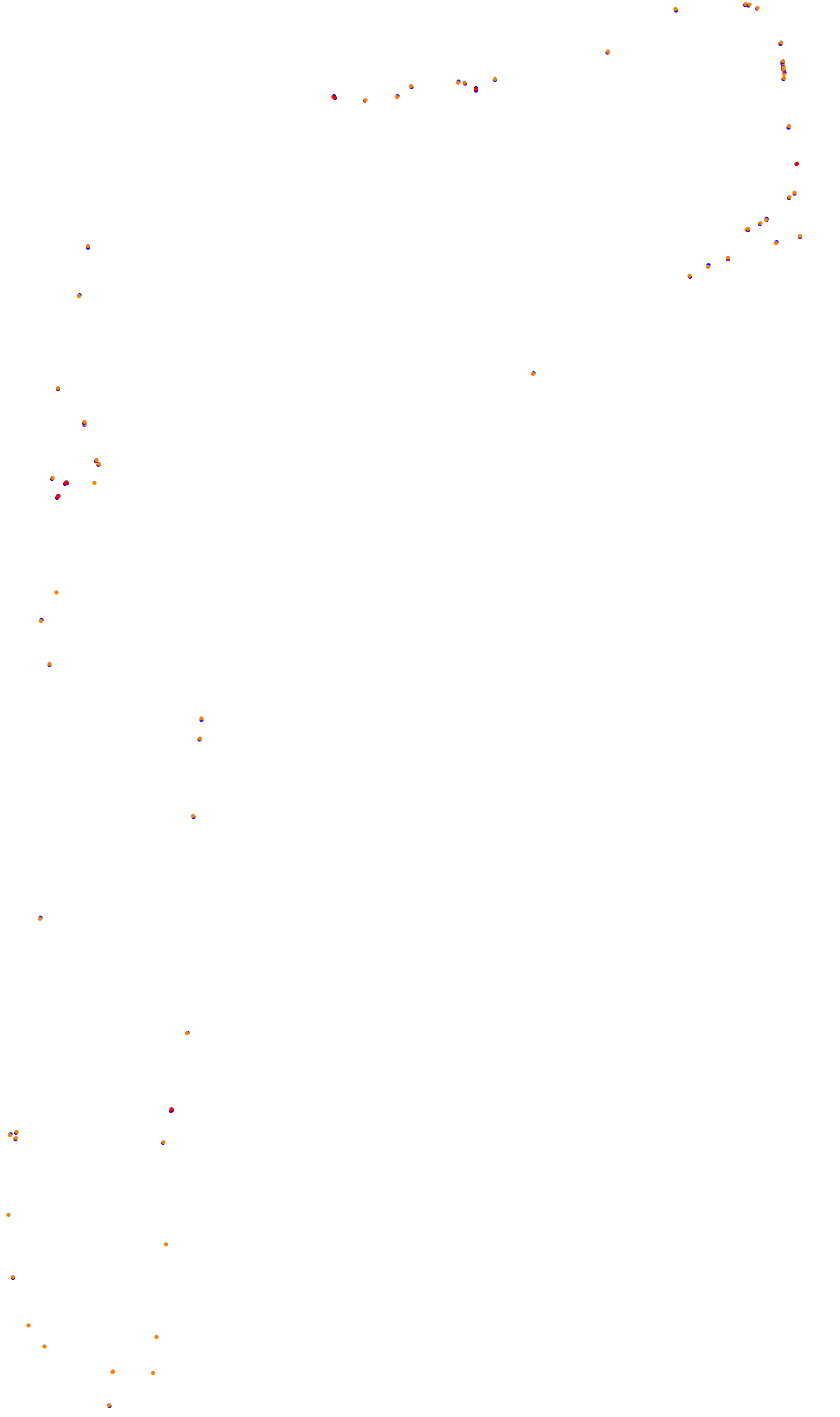 Monza collisions