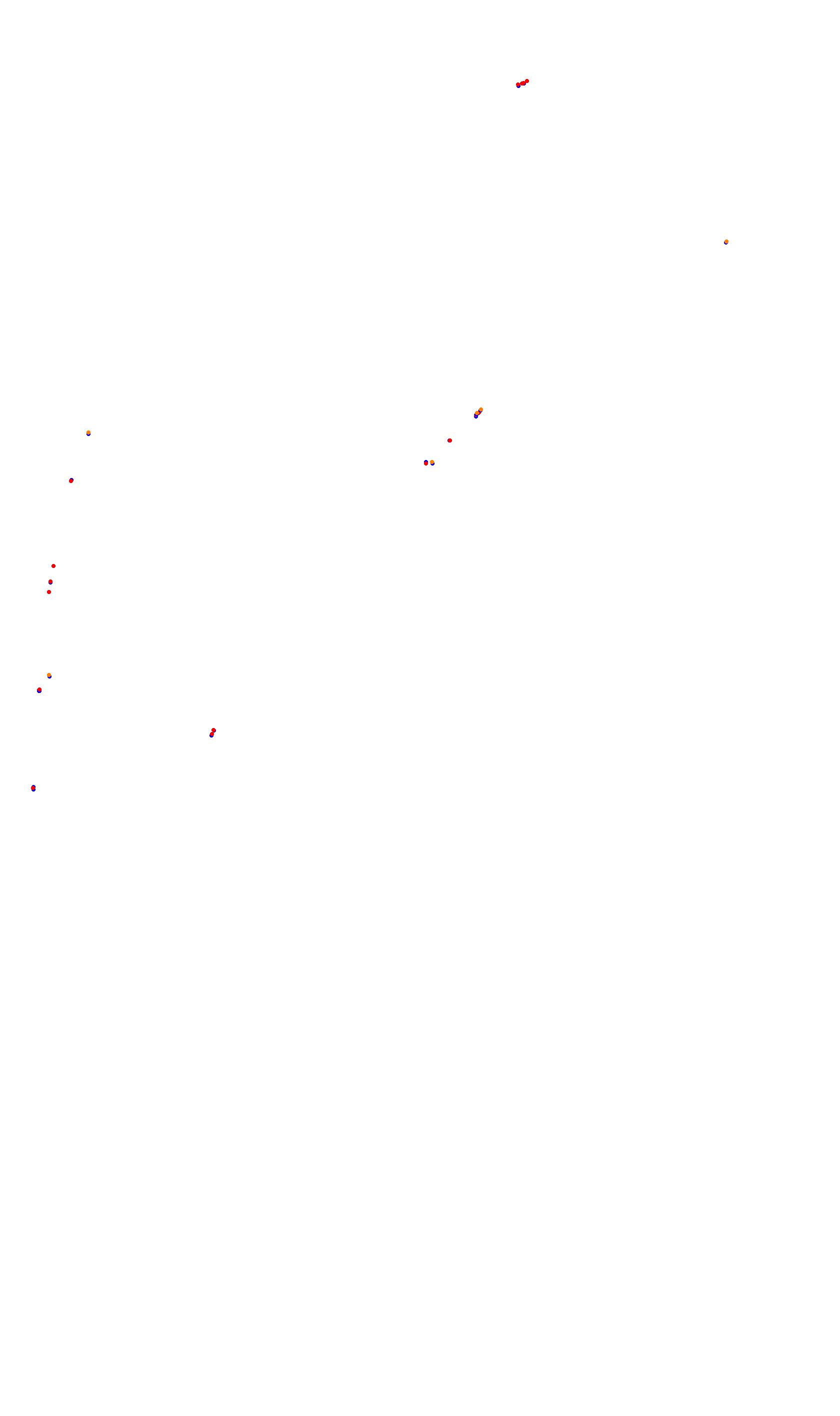 Monza collisions