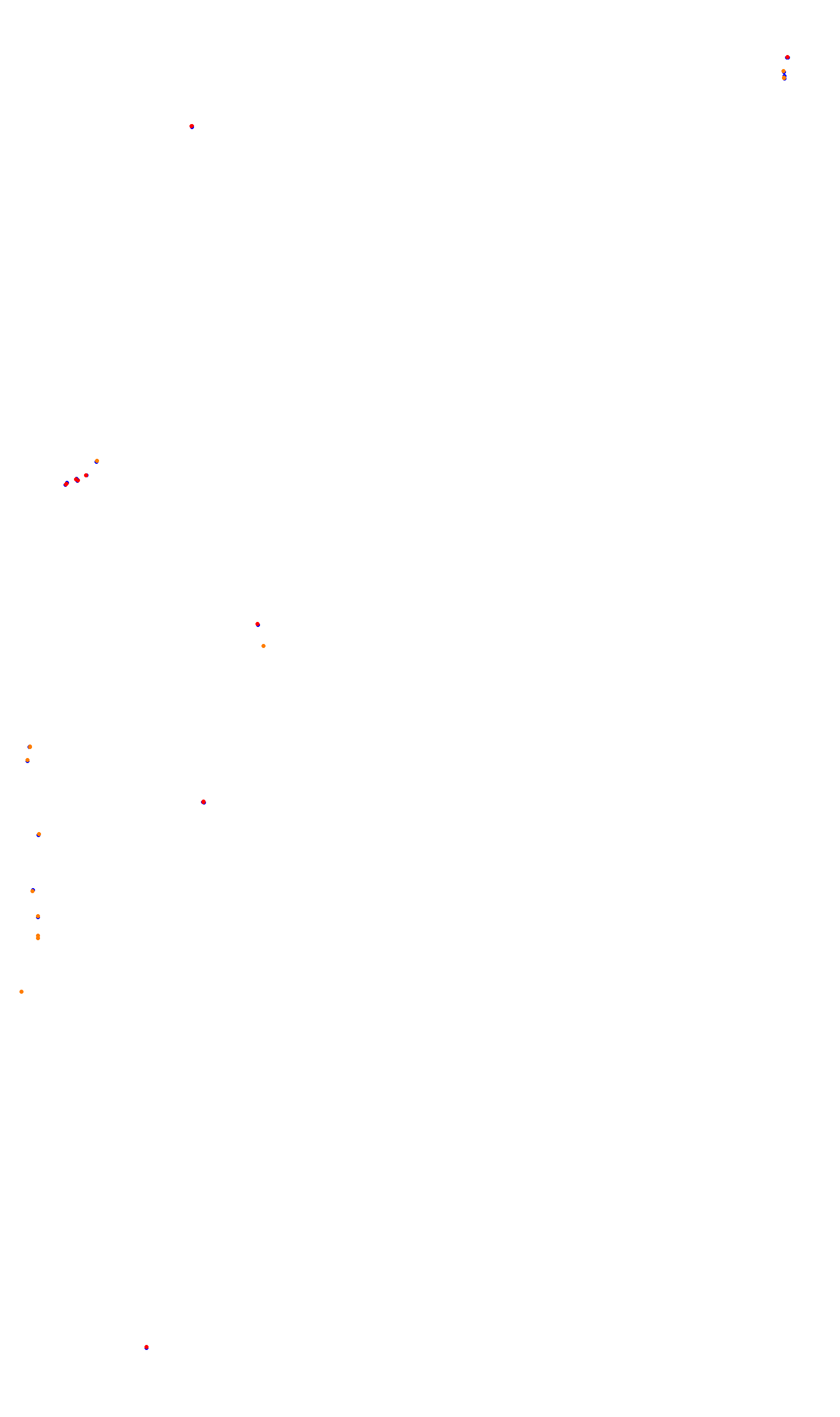 Monza collisions