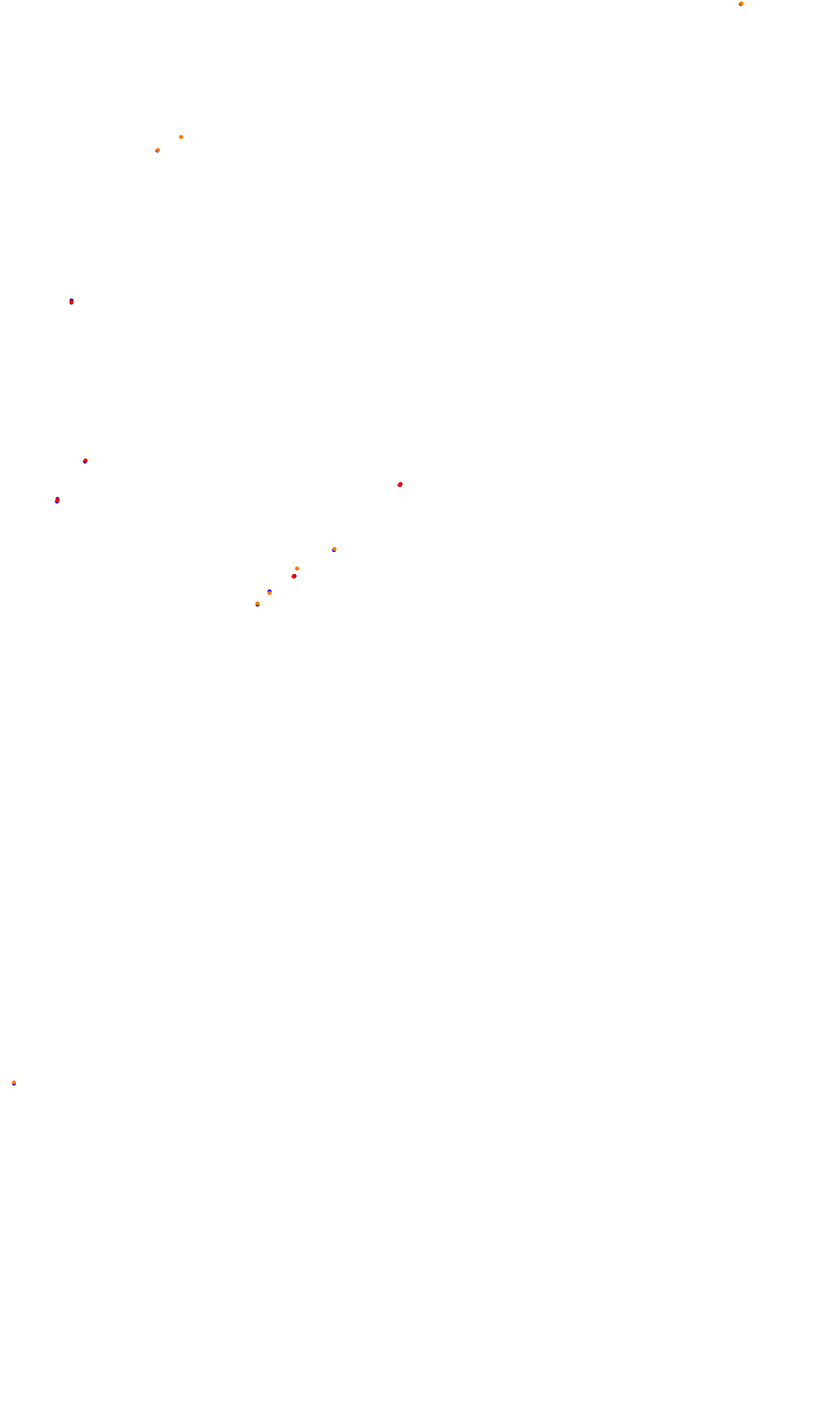 Monza collisions