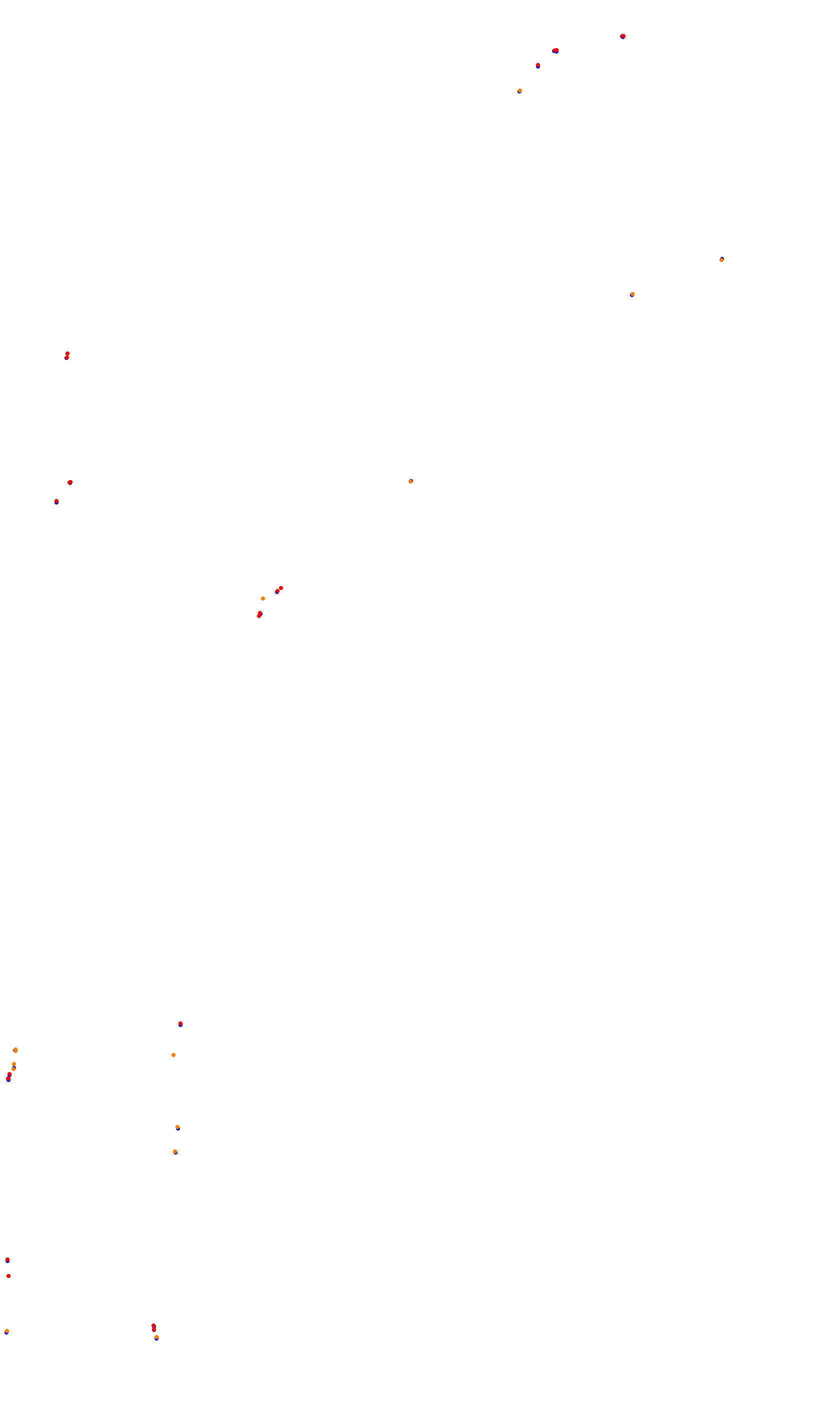 Monza collisions