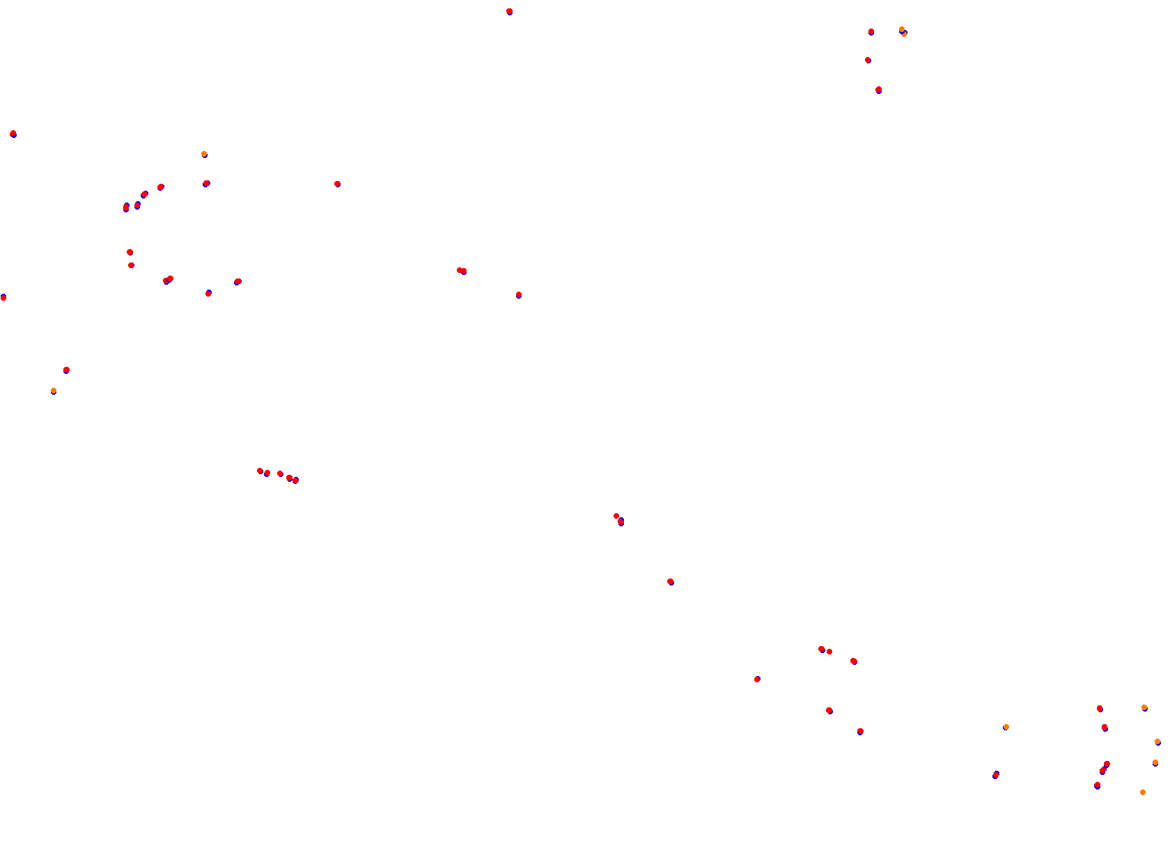 Tsukuba Circuit Full collisions