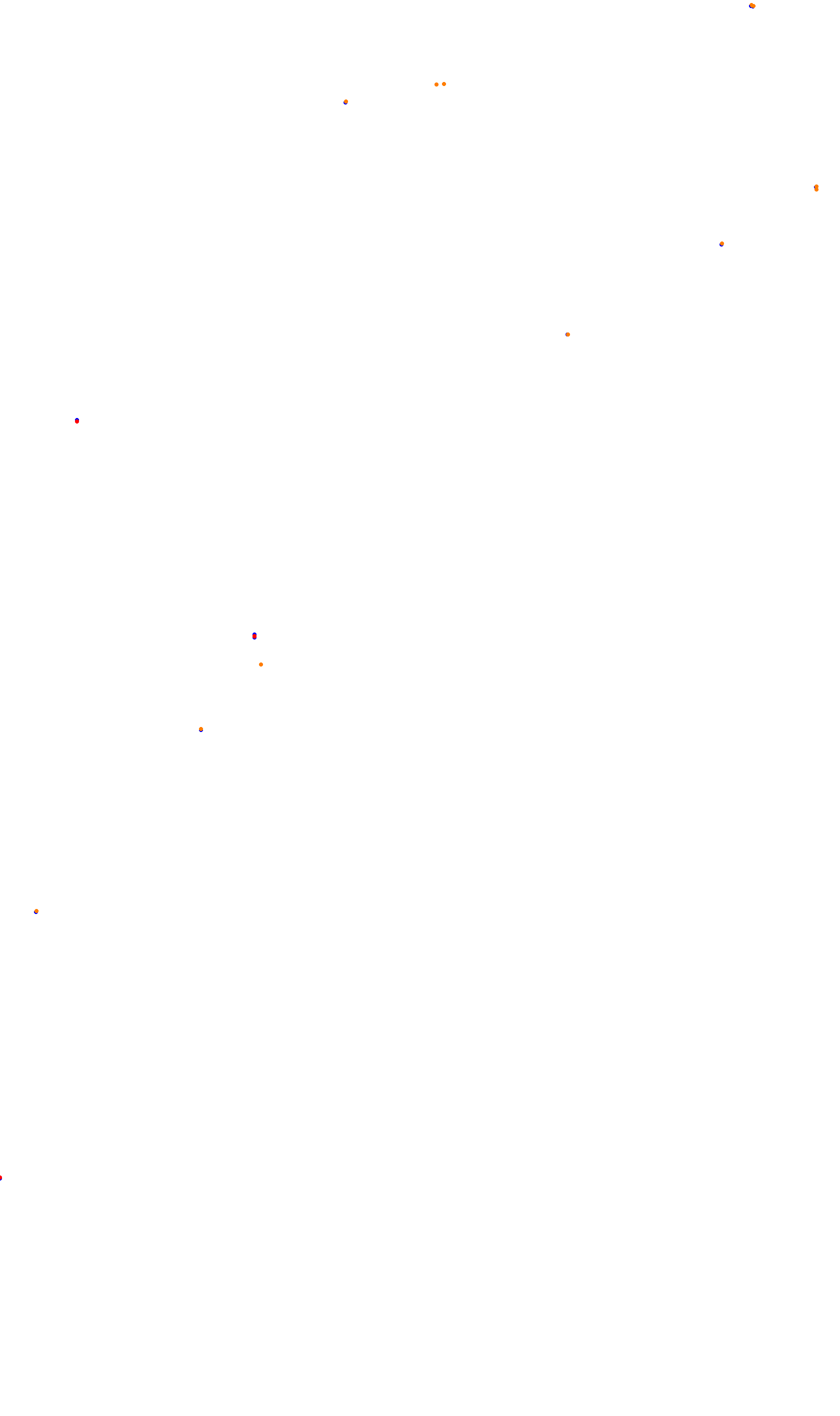 Monza OSRW collisions