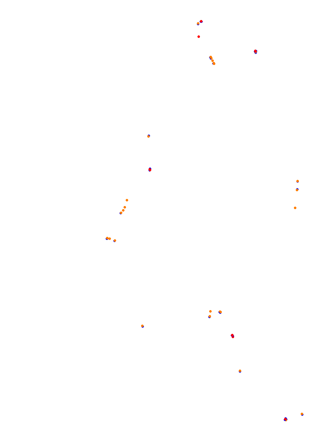 Highlands Drift collisions