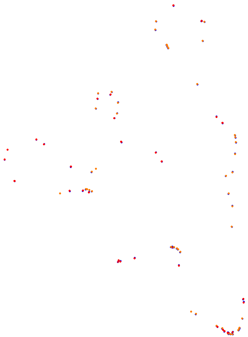 Highlands Drift collisions