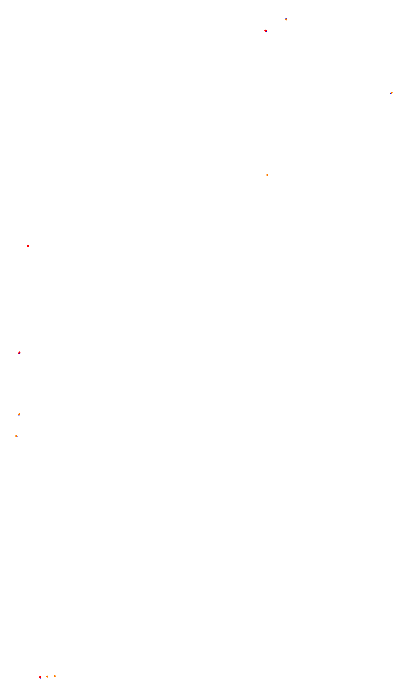 Monza collisions