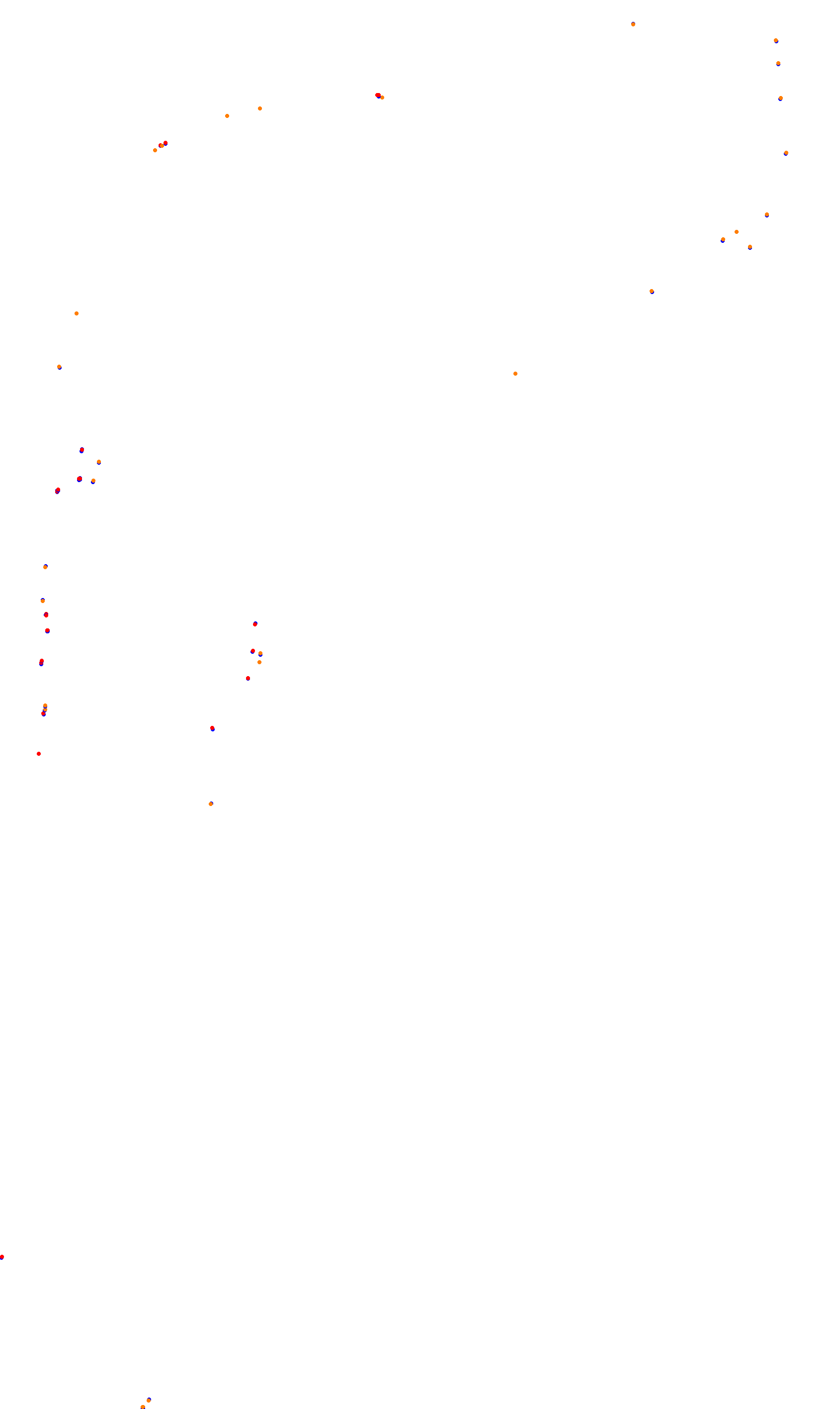 Monza collisions