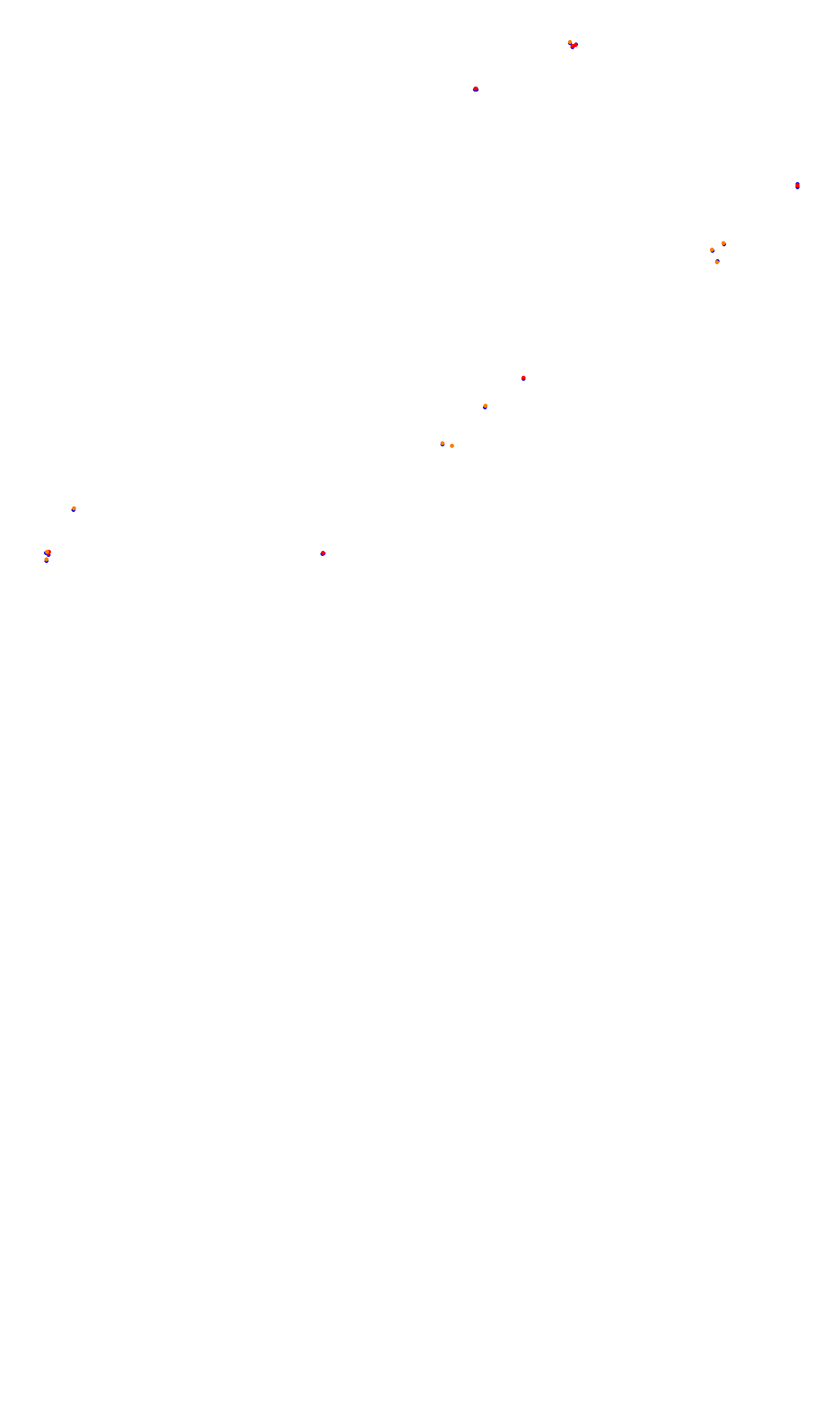 Monza collisions