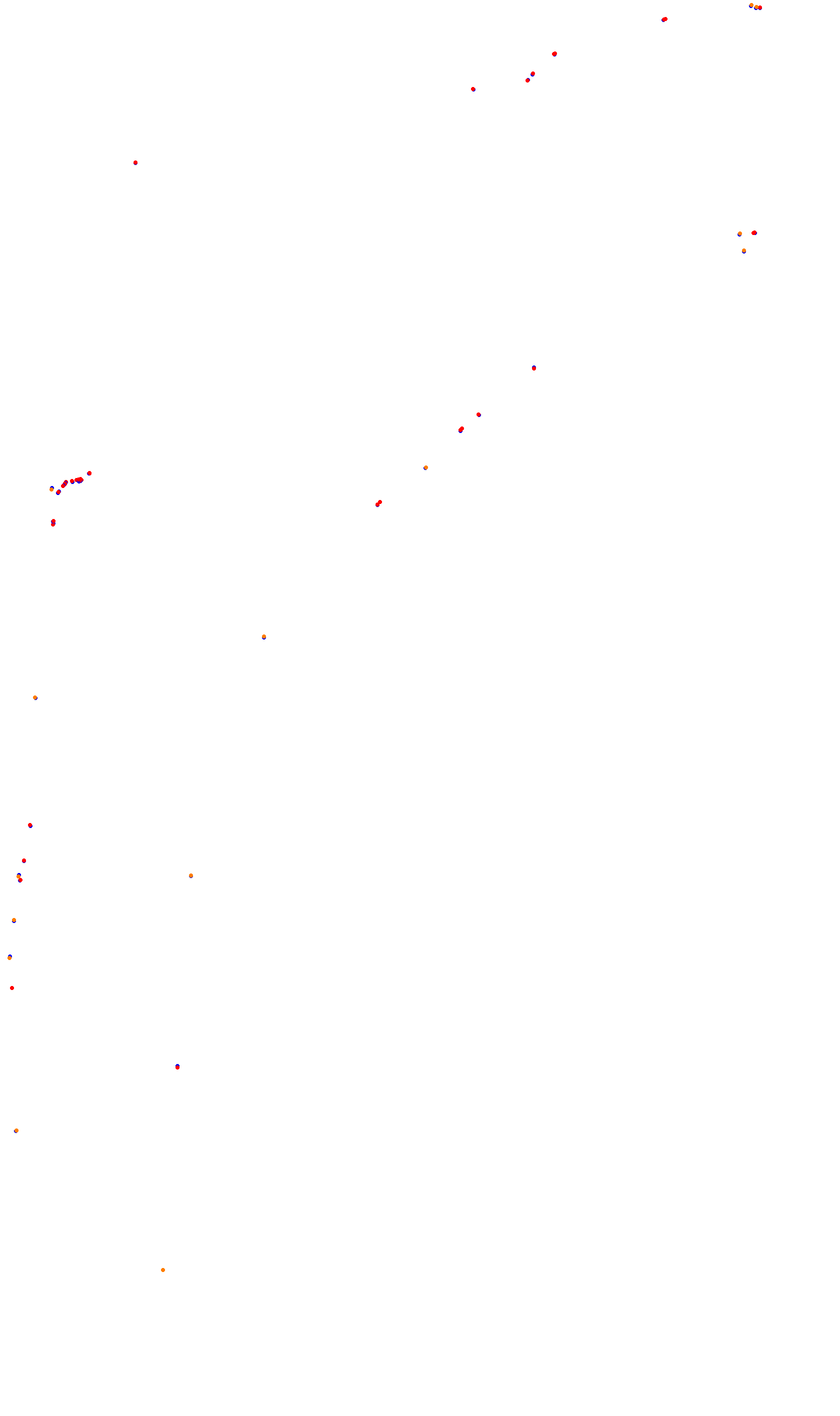 Monza collisions