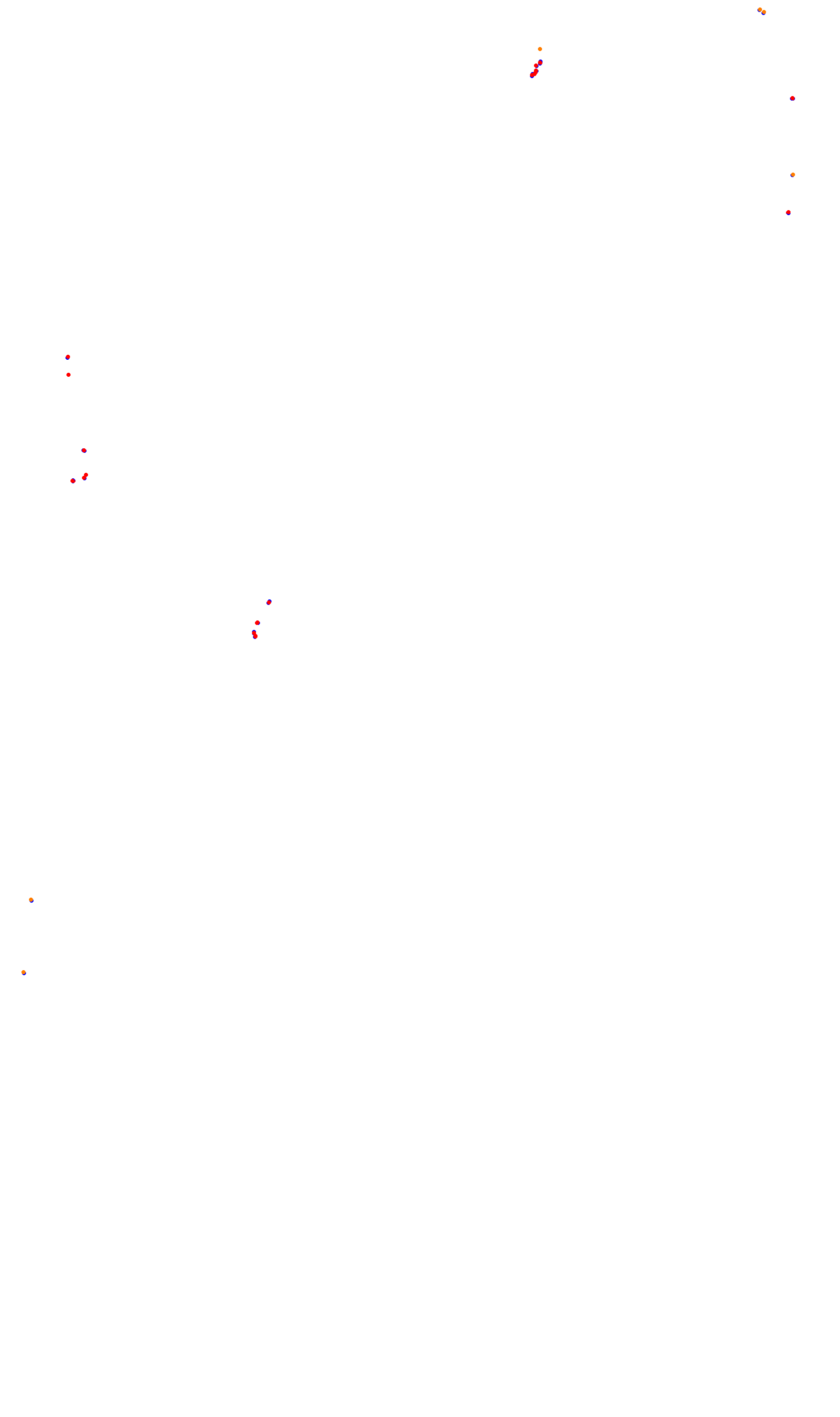 Monza collisions