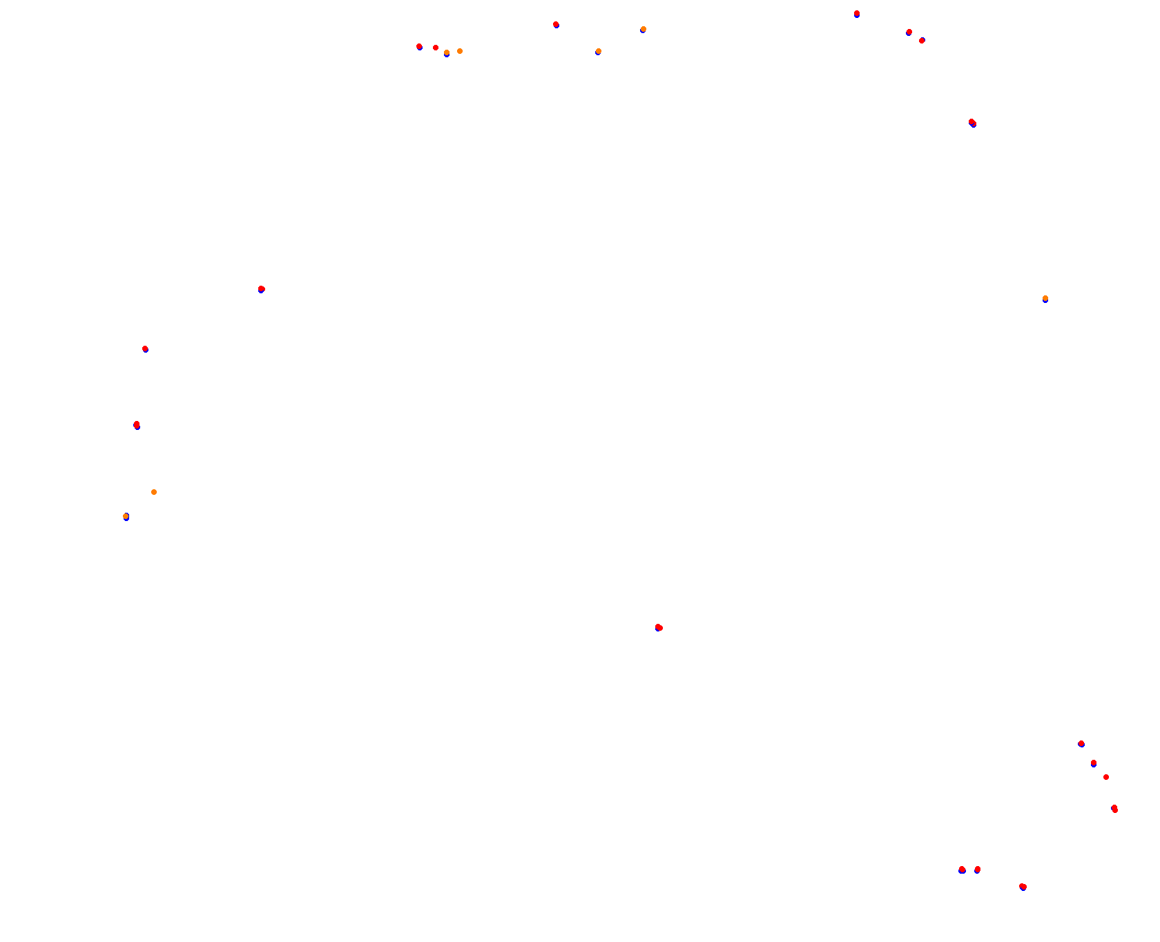 Silverstone - National collisions