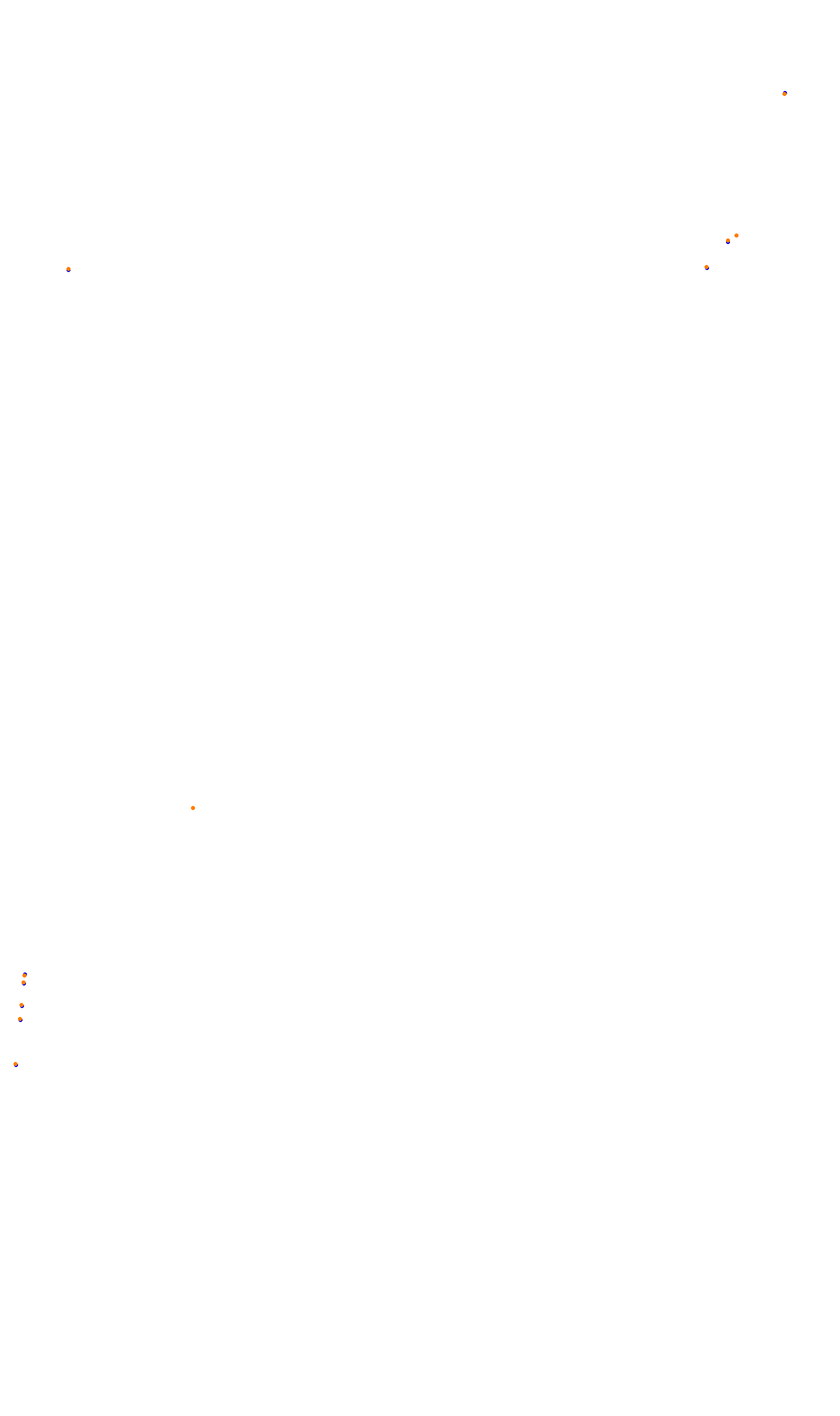 Monza collisions