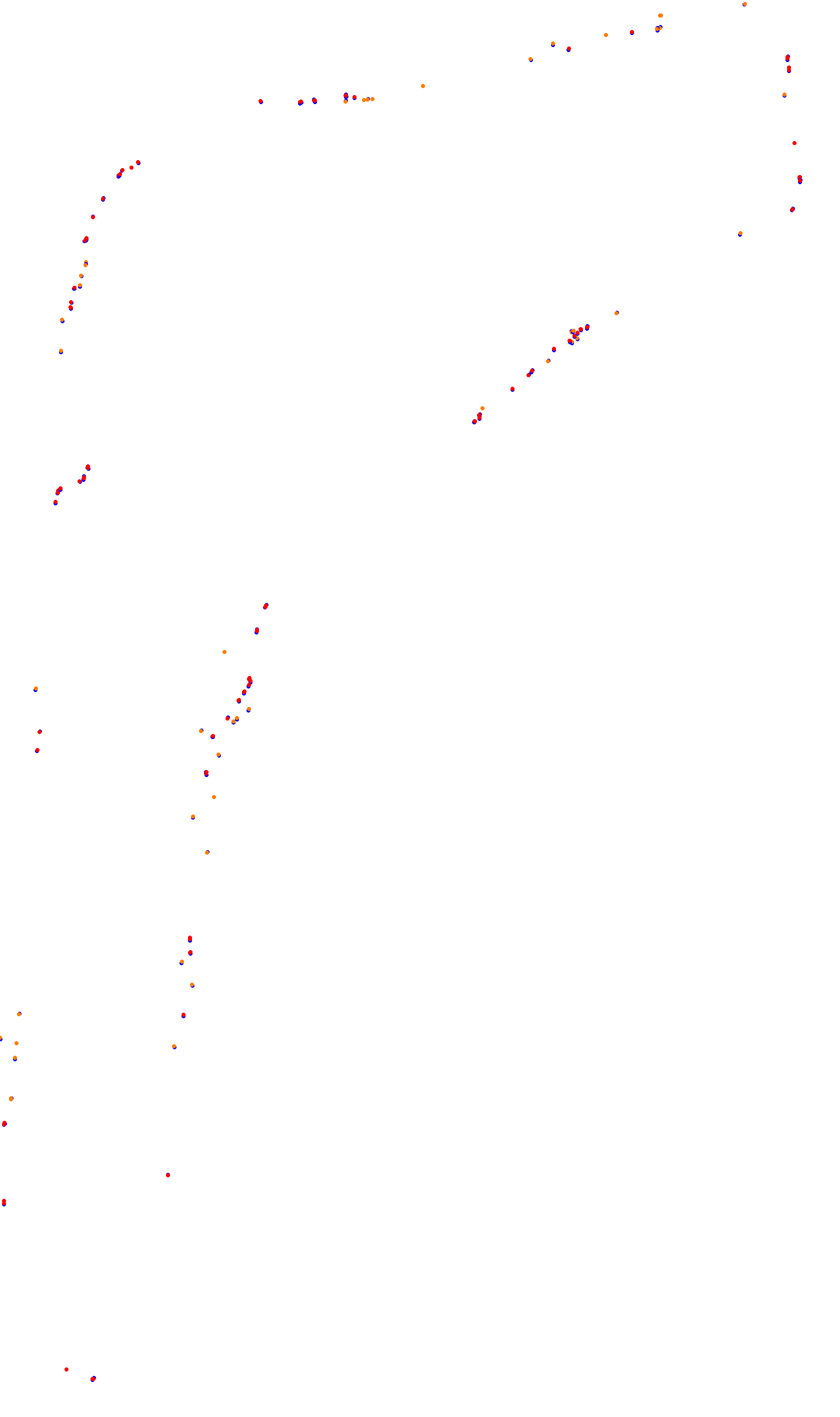 Monza collisions